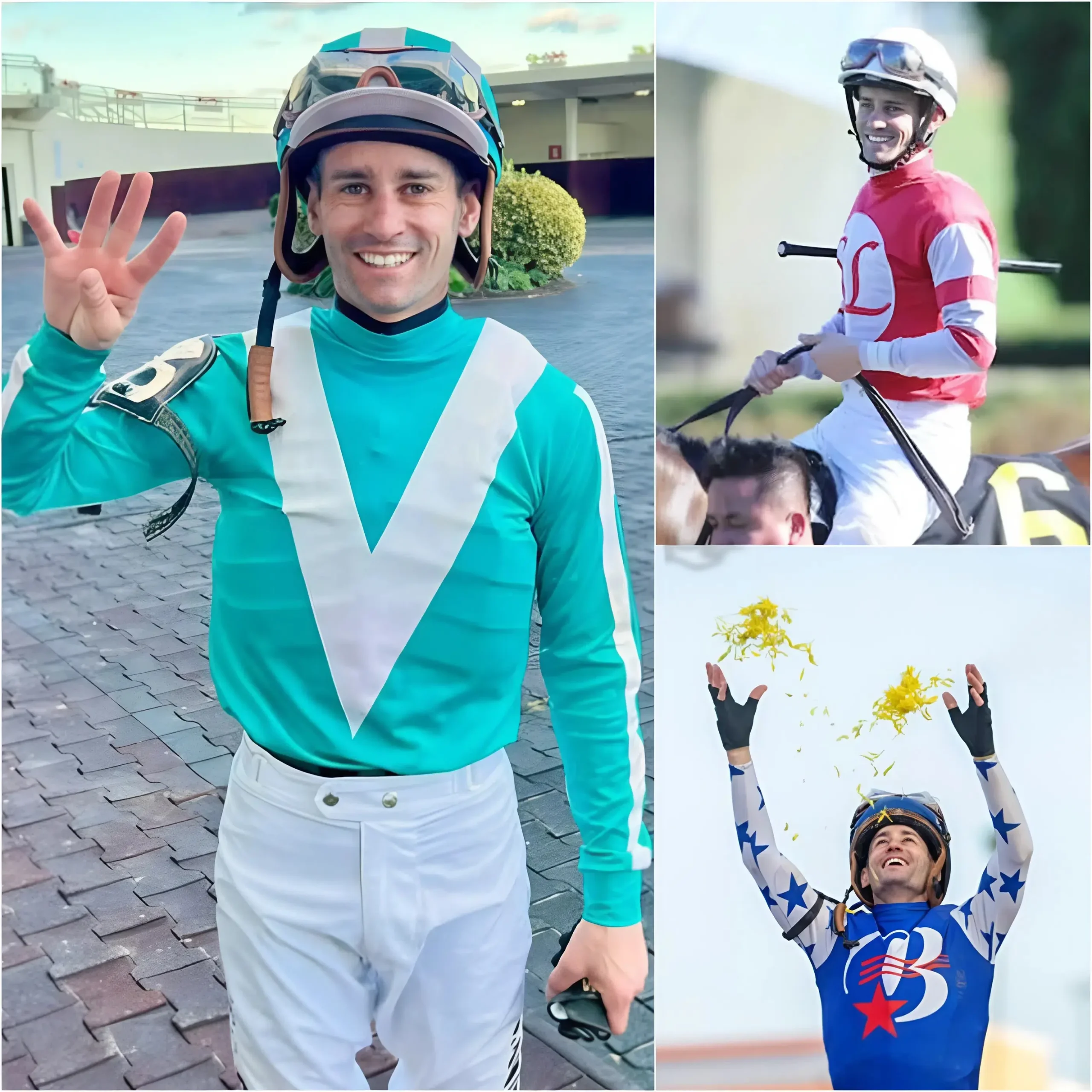 Cover Image for 💥 THE HORSE RACING WORLD IS IN ROCK! 🏇 Flavien Prat has officially made history by winning 7 times at Aqueduct, a rare achievement that has left the entire horse racing world in awe. 🌟 The legendary French rider brought the entire stadium to its feet with an emotional thank you: “I did this for my family, for all those who believed in me.” But what shocked fans even more — was the mysterious promise Prat made immediately after his victory, revealing a decision that could change the future of the entire horse racing world. ⚡