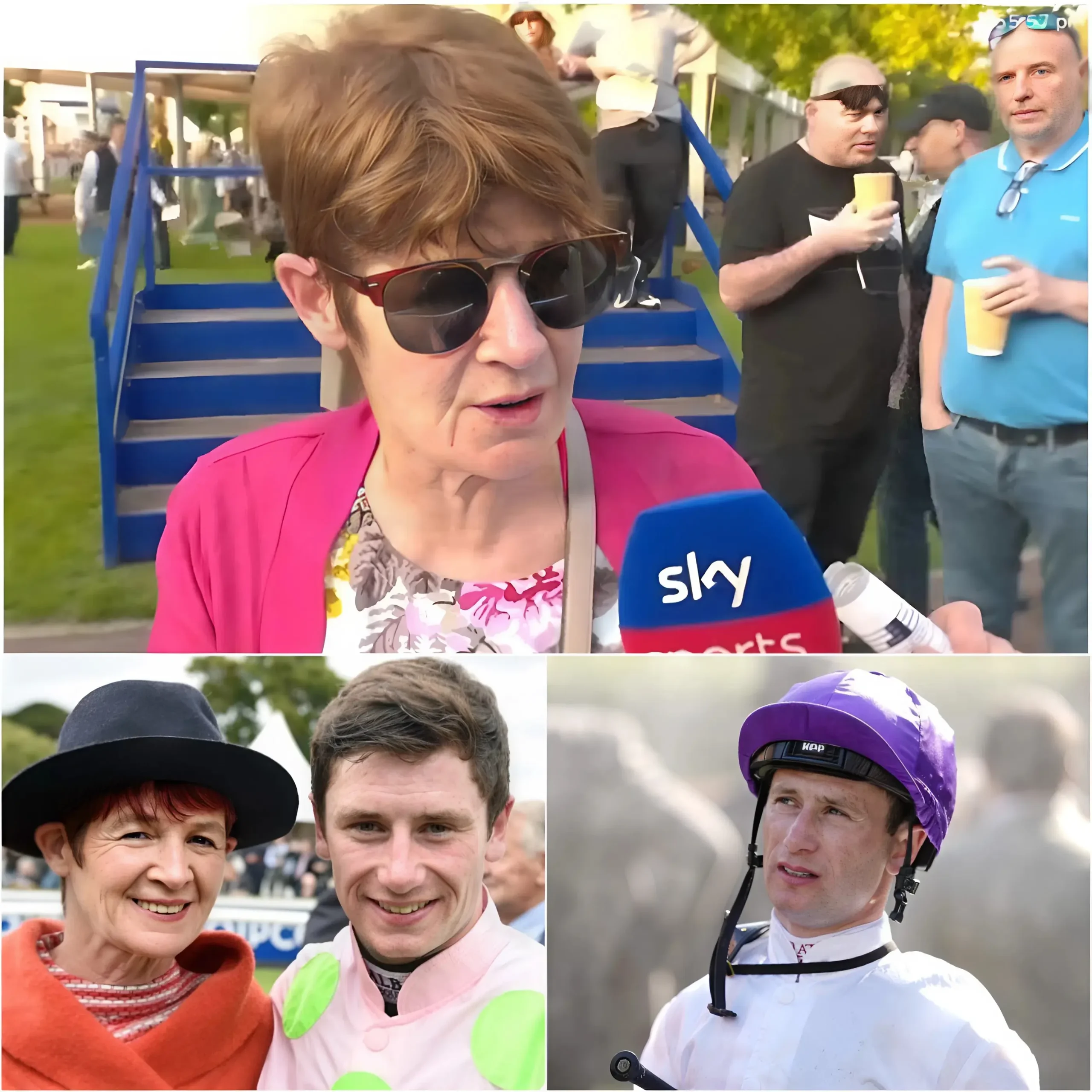 Cover Image for 💔 HEARTBREAKING: Oisin Murphy’s mother, Margaret Murphy, shocked the entire British horse racing world when she burst into tears at an emergency press conference at Newmarket, revealing shocking news about her son. “I have followed Oisin’s every step since he was just a boy riding horses in his hometown. I always believed he was born to win, to bring pride to England…” she choked up, her voice trembling, her hands clutching her son’s racing jacket. The audience fell silent. Tears fell down the face of the mother who had witnessed Oisin’s greatest victories. Then, in that choked moment, Margaret suddenly revealed: “Oisin is no longer the same…” and she uttered a heartbreaking statement that left fans extremely heartbroken. – Copy