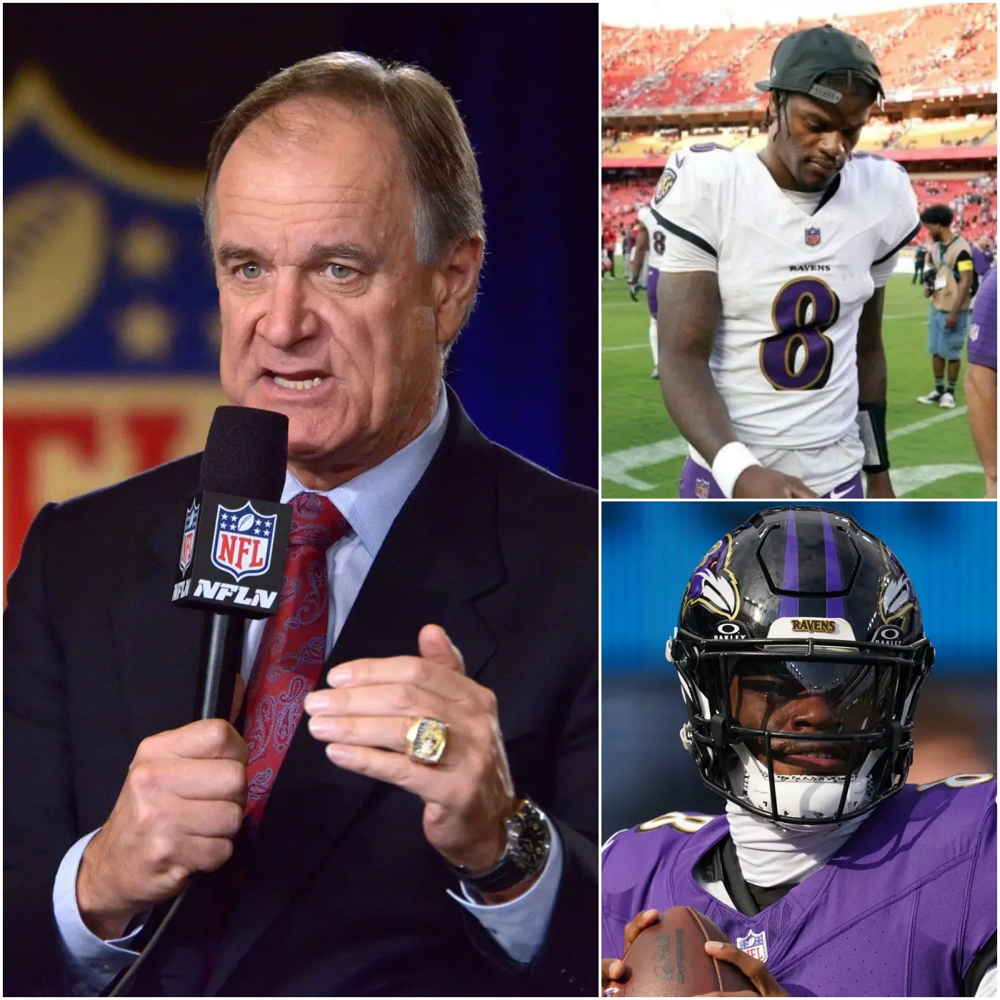 Cover Image for Brian Billick shocked the NFL world when he spoke out about Lamar Jackson: “What Lamar is going through is an insult to the spirit of football. How can people be so cruel, abandoning and criticizing a 28-year-old quarterback who is carrying the expectations of an entire city on his young shoulders?” He also issued a 13-word warning that shook the NFL world and ignited a fierce debate. Lamar Jackson broke down in tears and responded five minutes later…